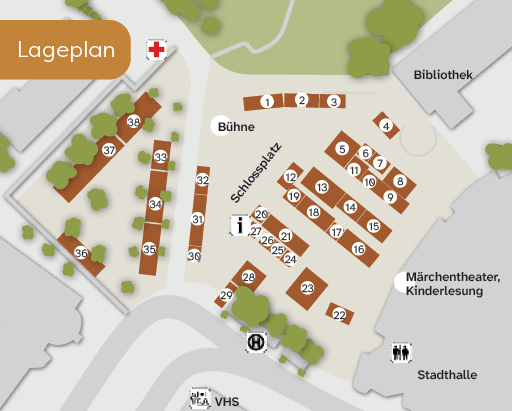 Apfelmarkt 2026 Lageplan
